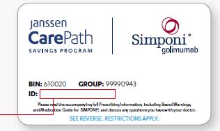 janssen carepath savings program card.